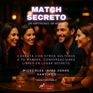 Match Secreto 40 y menos - Santiago