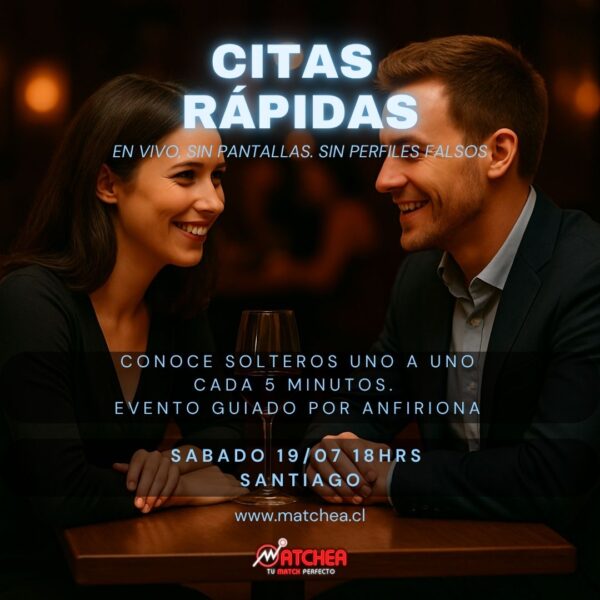 Citas Rápidas Santiago 30+