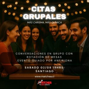 Citas Grupales 30 y Más Santiago Agosto